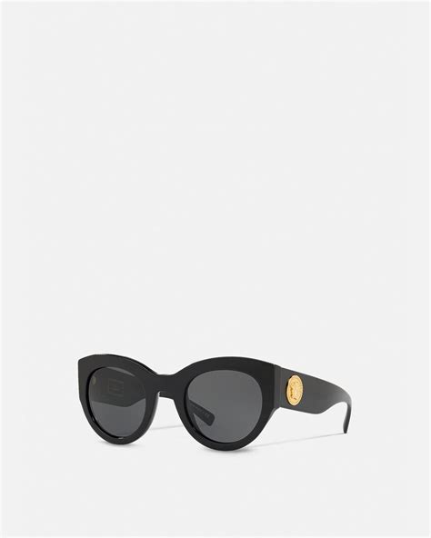 versace tribute sunglasses black|unisex black Versace sunglasses.